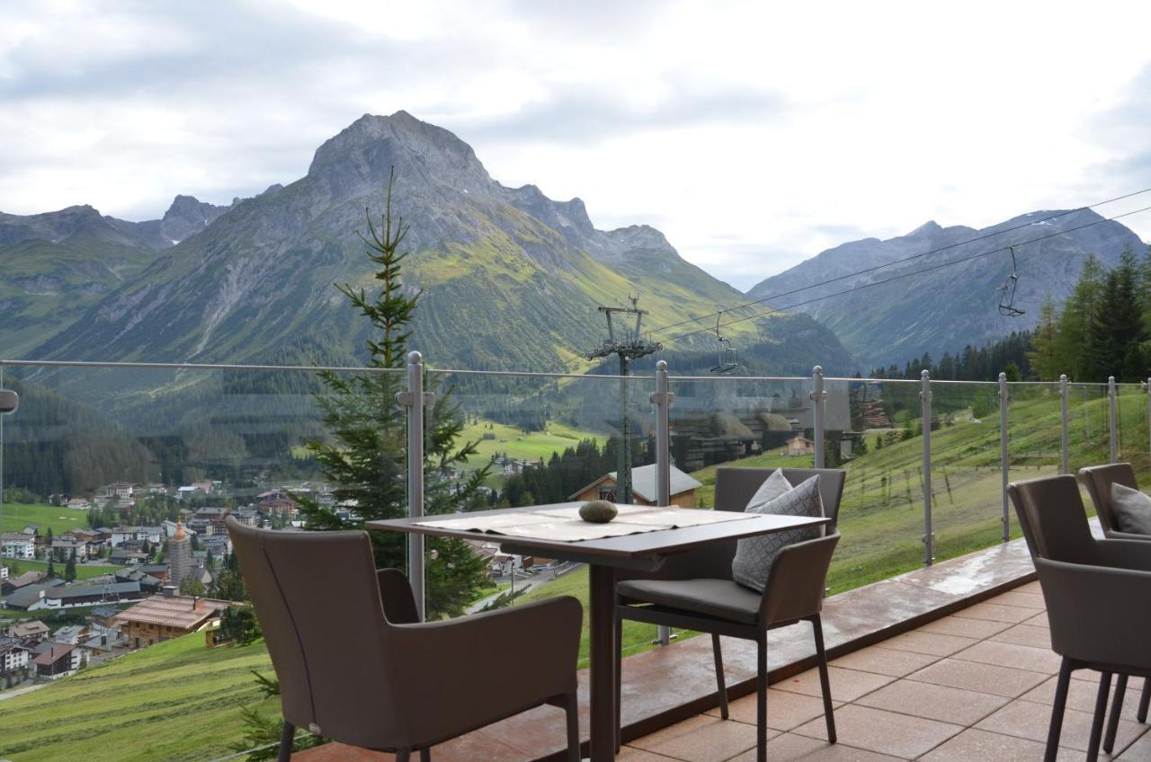 Hotel Restaurant Formarin Oberlech Luaran gambar