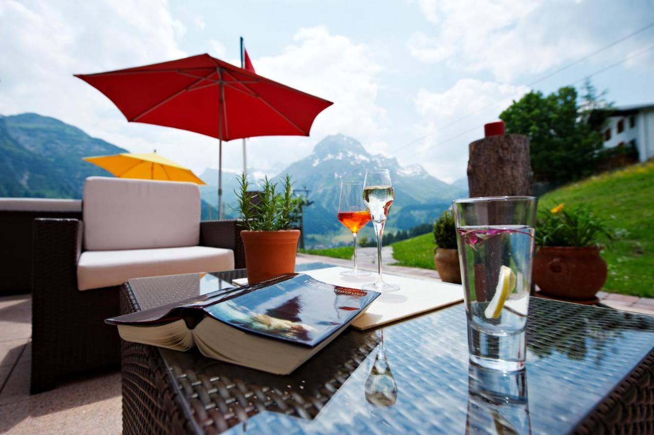 Hotel Restaurant Formarin Oberlech Luaran gambar