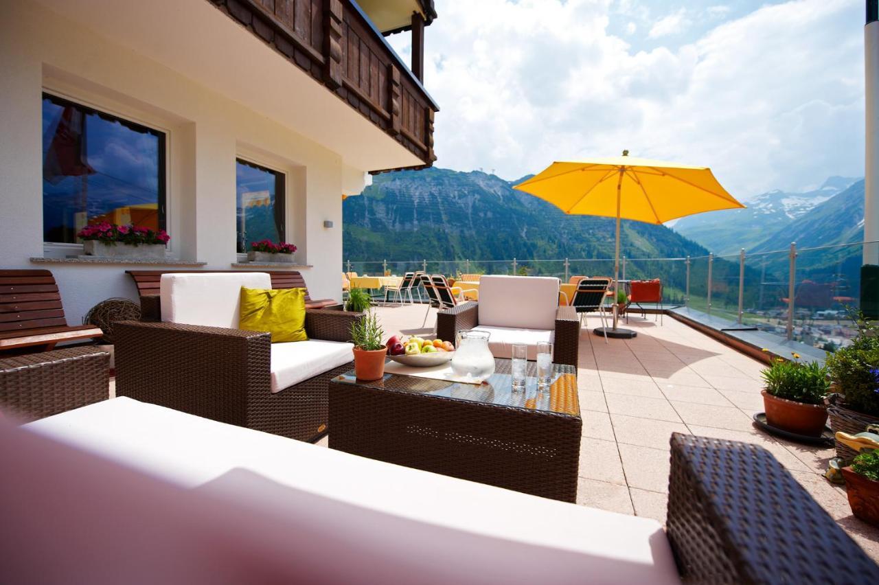 Hotel Restaurant Formarin Oberlech Luaran gambar